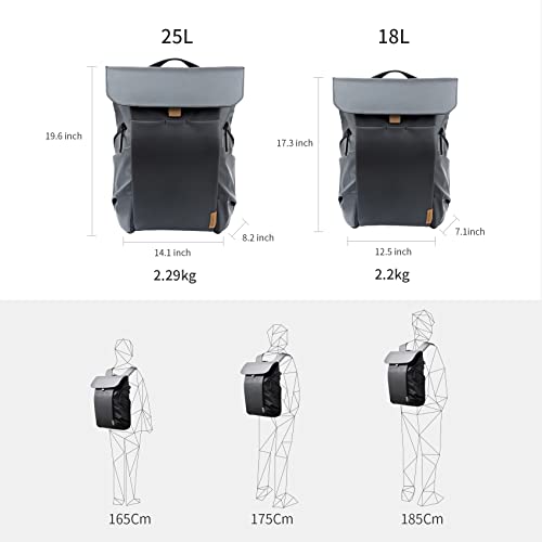 PGYTECH 25L OneGo Camera Backpack for DJI Mini 3 Pro/ DJI Mavic 3/ DJI mini 2 Drone Backpack Camorder Bag for Canon/ Nikon Camera Case for Photographer - Image 4