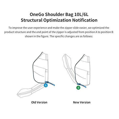 PGYTECH OneGo Camera Shoulder Bag for Cannon 5D SLR Camera& Lens Camera Sling Bag for DJI DJI AVATA Mavic 3 Crossbody Camera Bag for Macbook Pro 10L - Image 4