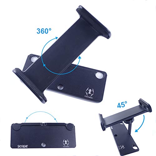 Skyreat Mavic Mini Air Pro Foldable Aluminum Metal 4-11" Ipad Tablet Mount Holder for DJI Mavic 2 Pro,Zoom/Mavic Pro/Mavic Air,Spark Accessories Remote Controller - Image 5
