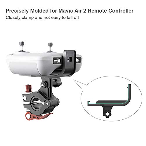 O'woda Mavic 3 Bicycle Remote Control Mount Bike Clip RC Holder for DJI Mavic 3 / Air 2S / Mini 2 / Mavic Air 2 / Mini 3 Pro RC-N1 Drone Remote Control Aerial Photography Accessory, not for DJI RC - Image 7
