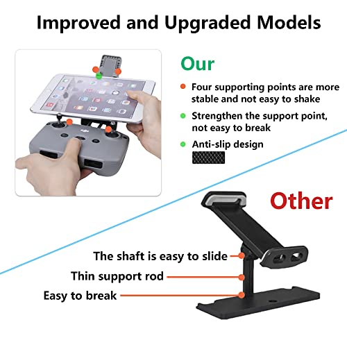 Judunmsk Tablet Holder for DJI Mavic Mini 3/Mini 2 /Air 2 /Air 2S /Mavic 3, No Disassemble Remote Controller Accessories,7-12 inch ipad Tablet Mount, Portable Mini3/Mini 2 /Air 2 /Air 2S Accessories - Image 3