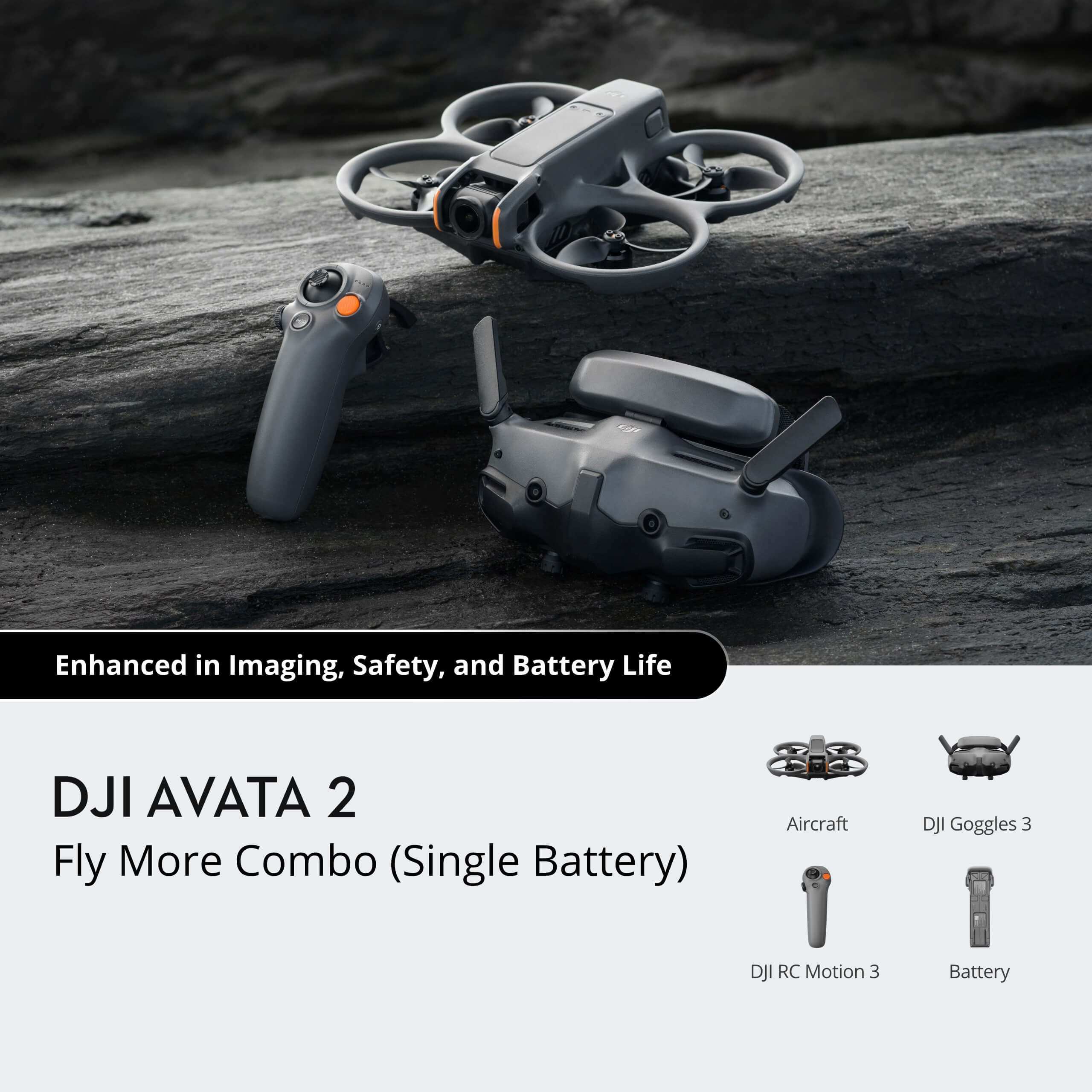 DJI Avata 2 Fly More Combo (Single Battery) - Image 2