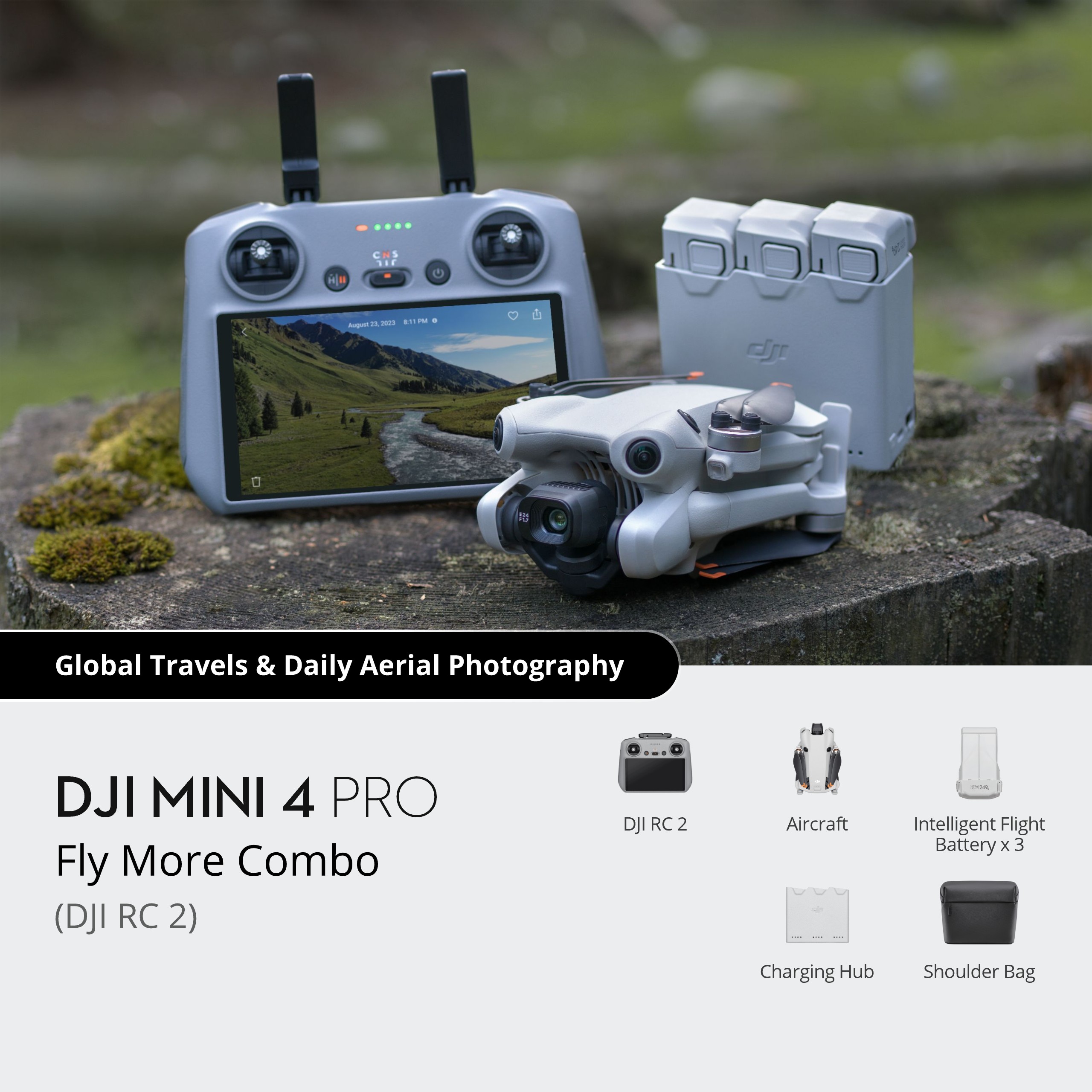 DJI Mini 4 Pro Fly More Combo (DJI RC 2) - Image 3