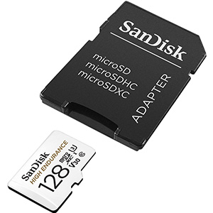 SanDisk 128GB High Endurance Micro SD 100MB/s memory card - Image 2