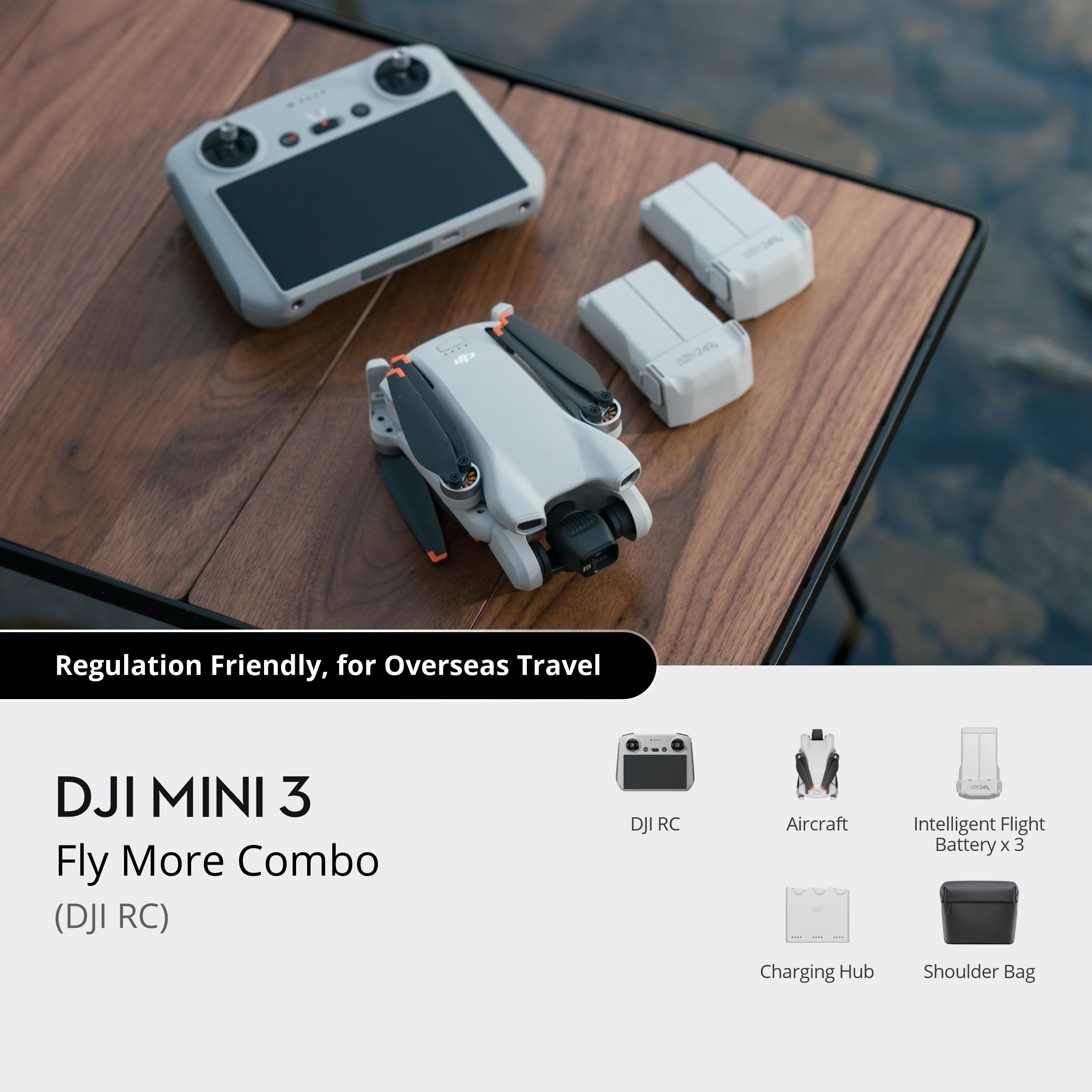 DJI Mini 3 Fly More Combo (DJI RC) - Image 3