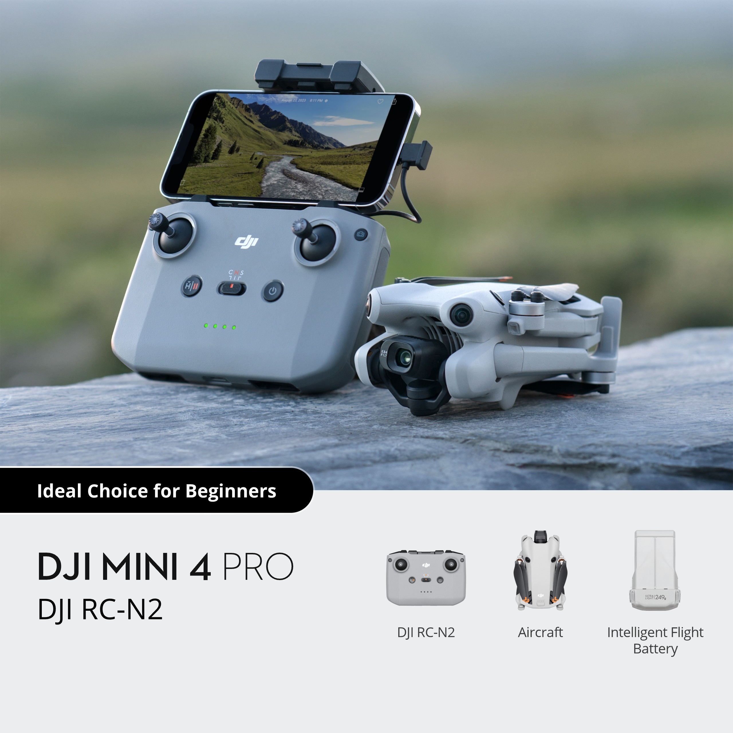 3D DJI Mini 4 Pro (DJI RC-N2) - Image 3